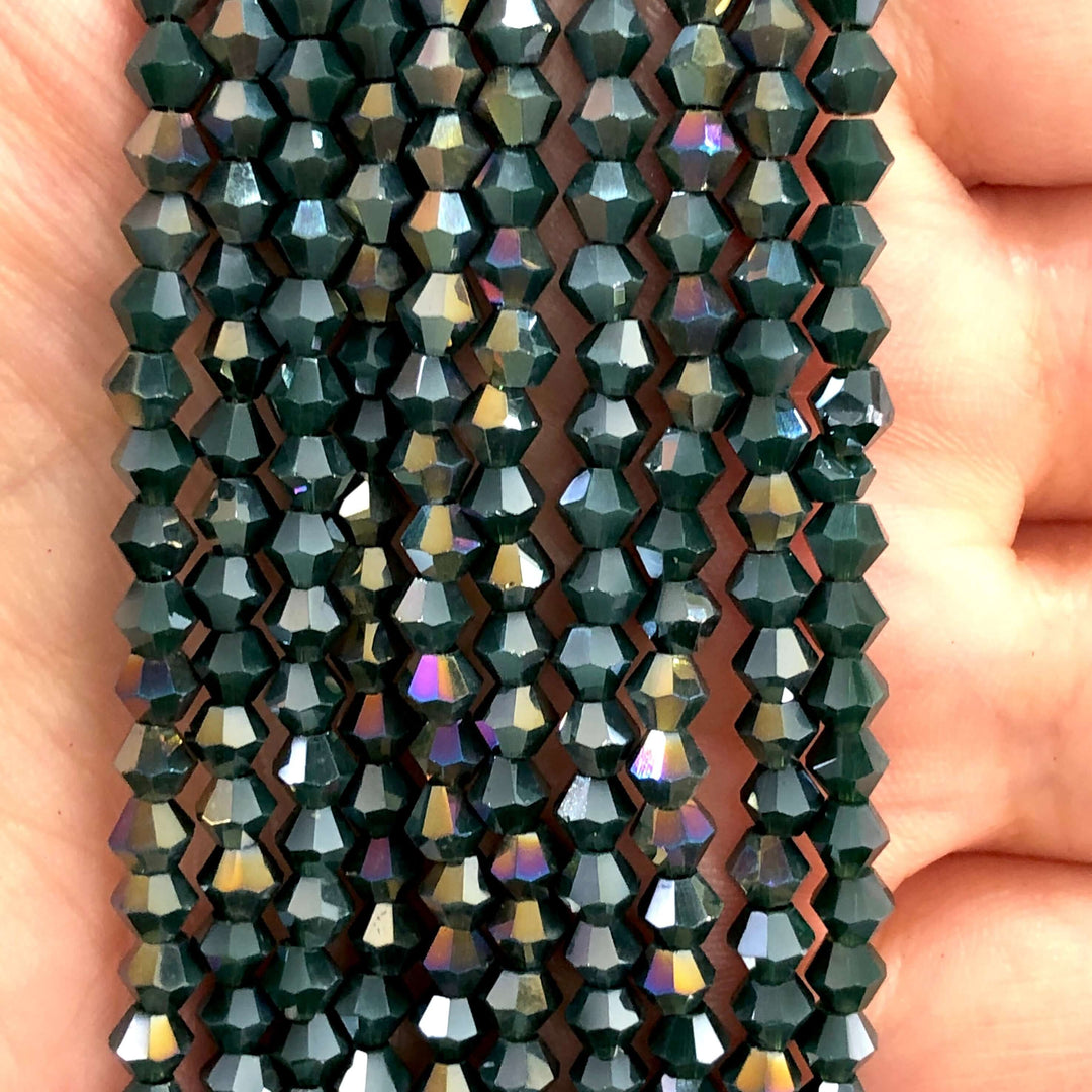 4mm Crystal Bicone Beads, PBC4B33