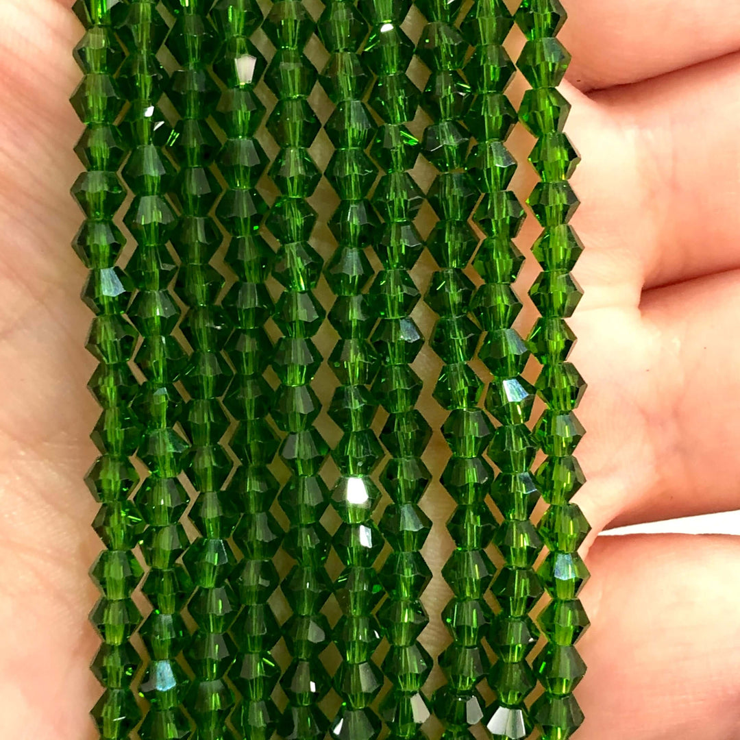 4mm Crystal Bicone Beads, PBC4B49