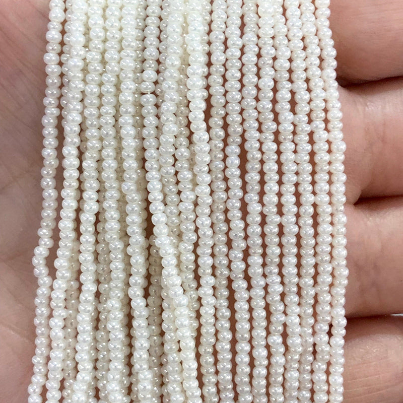 Perles de rocaille Preciosa 11/0, 47102 Shell-PRCS11/0-130