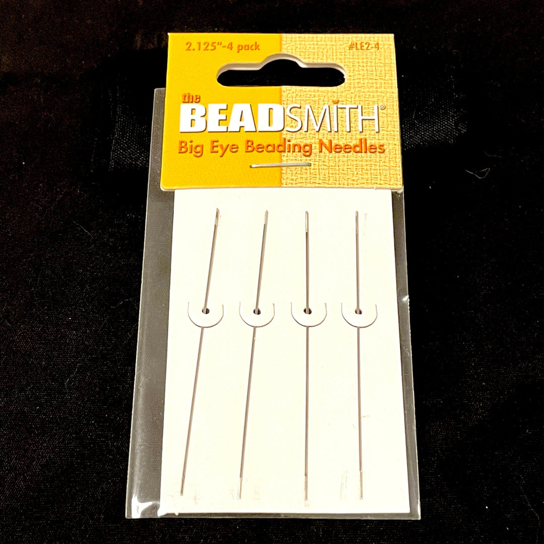 Big Eye Beading Needles by Beadsmith Large Hole Needle, Large Eye Needle