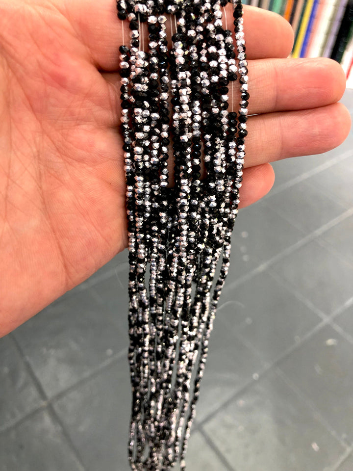 Crystal faceted rondelle 2mm Beads, PBC2C26
