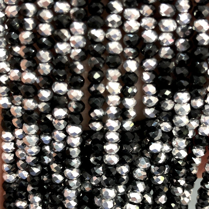 Crystal faceted rondelle 2mm Beads, PBC2C26