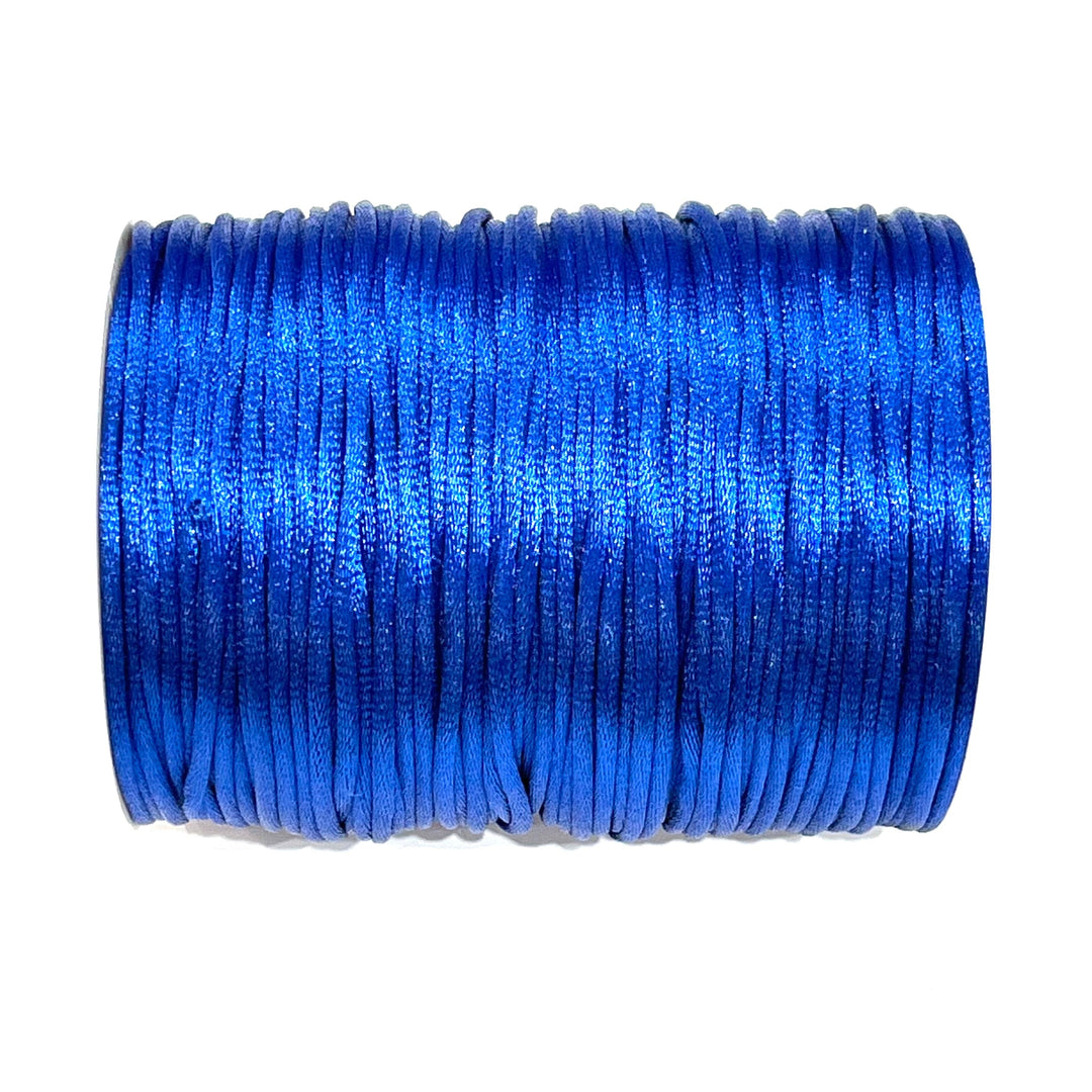 Rattail Cord, Kumihimo Cord, Satin Silk Cord, Satin Nylon Cord, Macrame Knotting DIY, Beading String, Thread Cording, 2.5mm