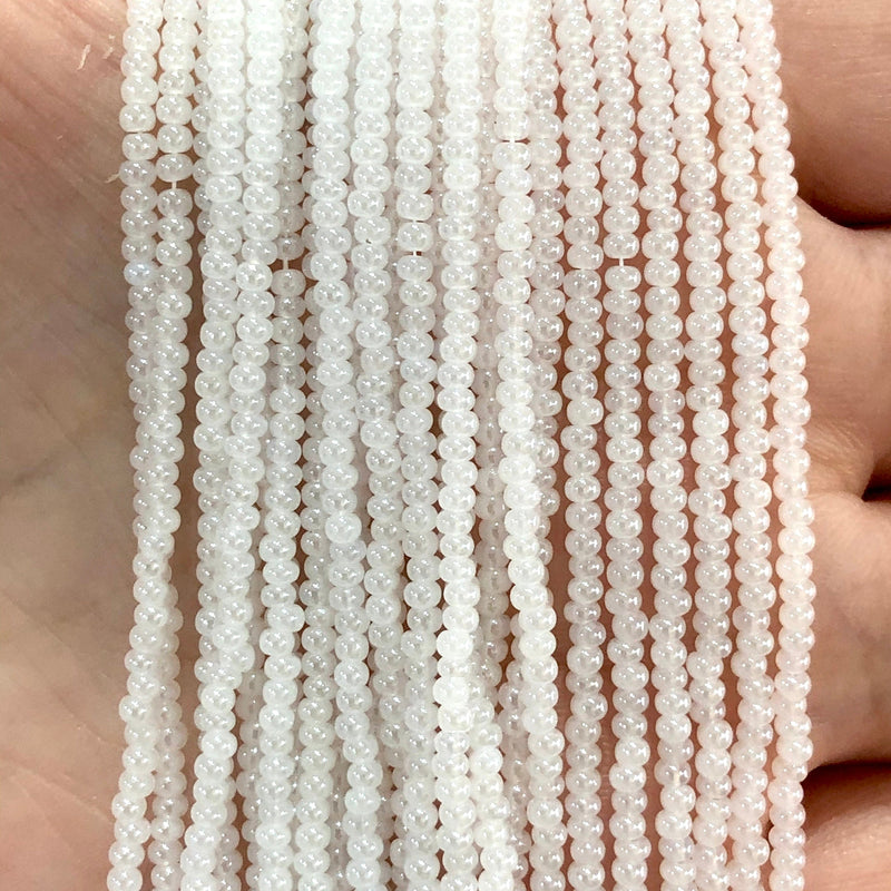 Preciosa Seed Beads 11/0  57102 Alabaster White -PRCS11/0-166