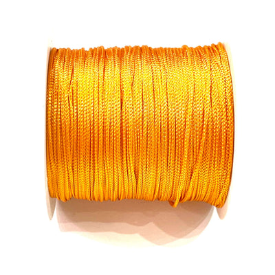 1MM Parachute Cord, Orange Color Braided Knotting Cord, Shamballa Beading String, 100 Yards Reel£8