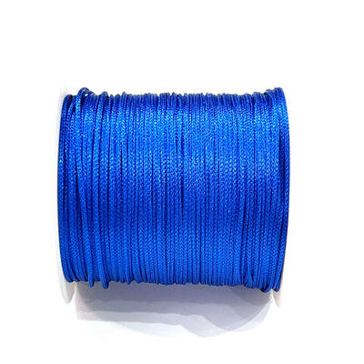 1MM Parachute Cord, Royal Blue Color Braided Knotting Cord, Shamballa Beading String, 100 Yards Reel£8