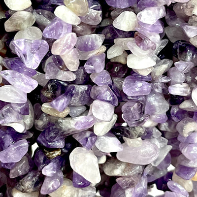 90 cm Strand Natural Amethyst Chips, Long brin 36', perles, perles de pierres précieuses,