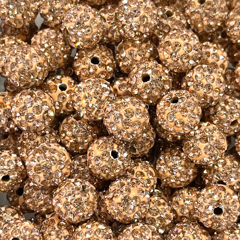 9mm Shamballa Beads, 9mm Quality Pave Rhinestone Disco Balls,3 pcs in a pack £1.5