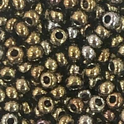 Perles de Rocailles Preciosa 8/0 Rocailles-Trou Rond-20 Gr, 59115 Iris Marron