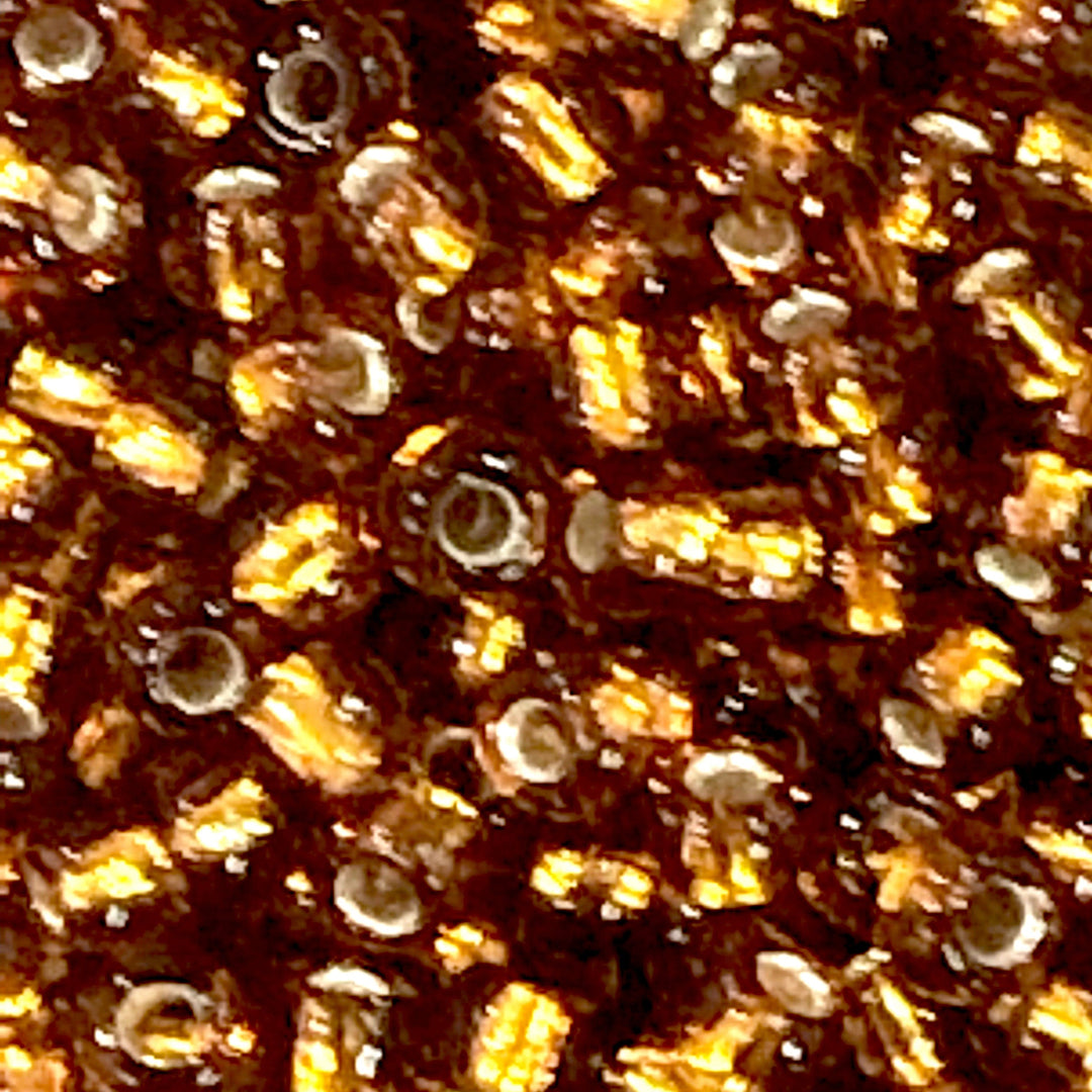 Preciosa Seed Beads 8/0 Rocailles-Round Hole-20 Gr, 17090 Topaz Silver Lined