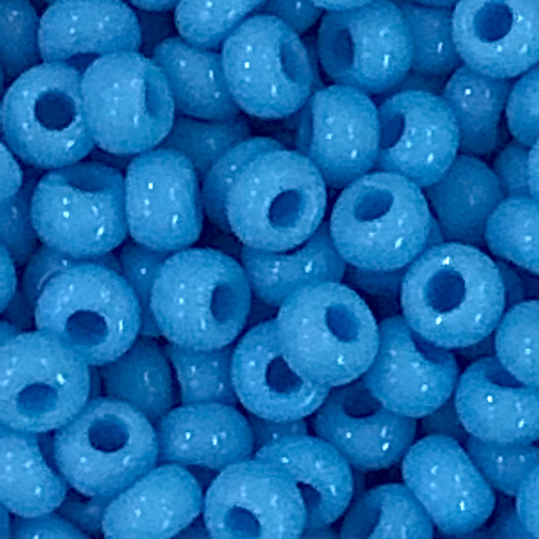 Preciosa Seed Beads 8/0 Rocailles-Round Hole-20 Gr,63020 Turquoise