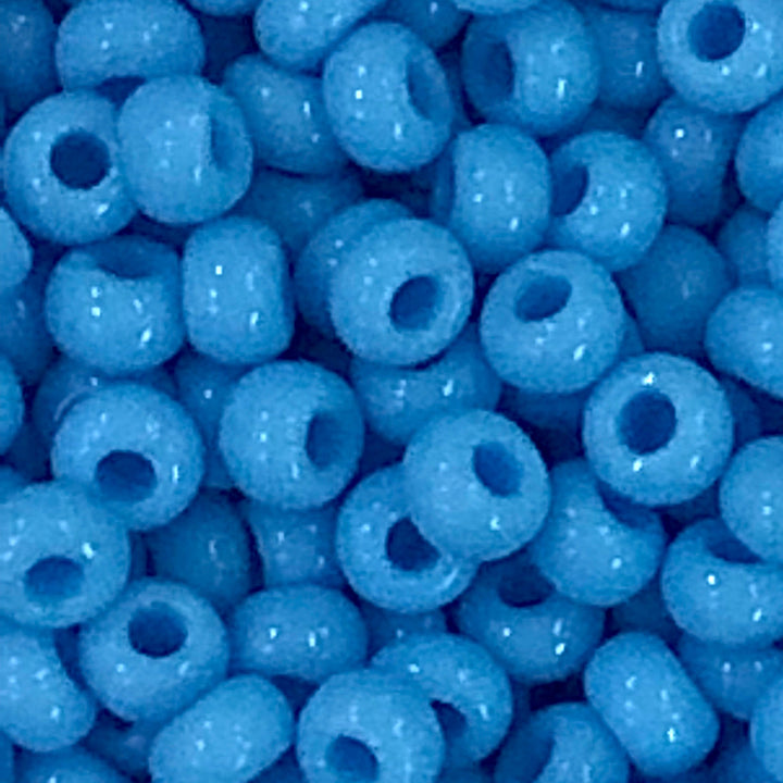 Preciosa Seed Beads 8/0 Rocailles-Round Hole-20 Gr,63020 Turquoise