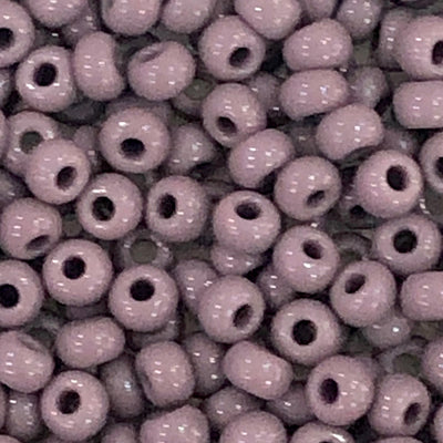 Preciosa Seed Beads 8/0 23020 Opaque Violet ,Rocailles-Round Hole-20 Gr