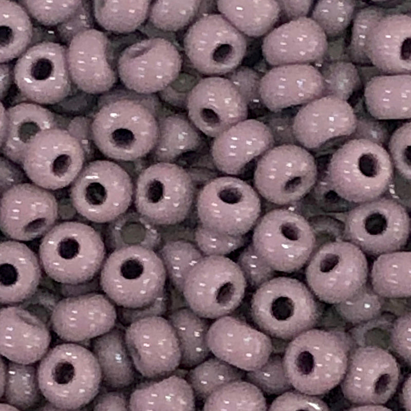 Perles de Rocailles Preciosa 8/0 23020 Violet Opaque,Rocailles-Trou Rond-20 Gr