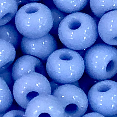 Perles de Rocailles Preciosa 6/0 Rocailles-Trou Rond 20 gr, 33000 Bleu Clair Opaque