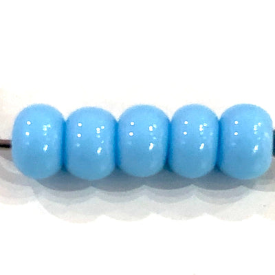 Perles de Rocailles Preciosa 6/0 Rocailles-Trou Rond 20 gr, 63000 Lt Turquoise