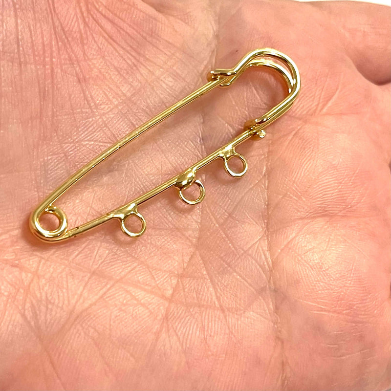 24Kt Gold Plated Kilt Pins, Gold Brooch Pins