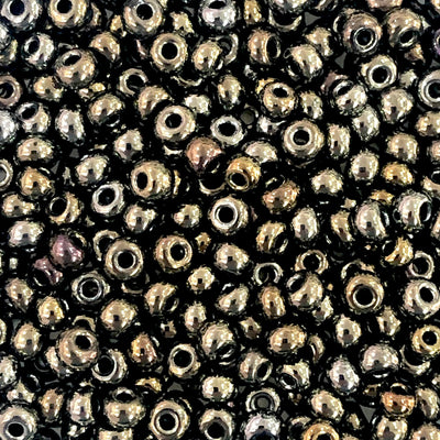 Preciosa Seed Beads 6/0 Rocailles-Round Hole 20 gr, 59115 Brown Iris