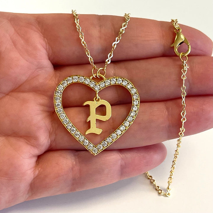 24Kt Gold Plated Initial Charms