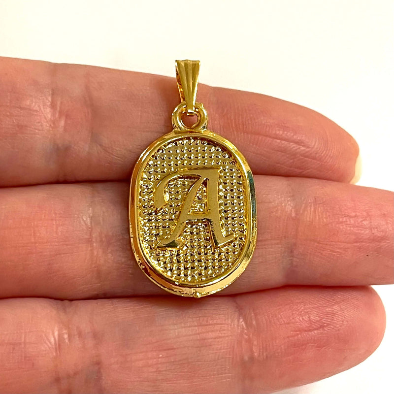 24Kt Gold Plated Brass Initial Pendants