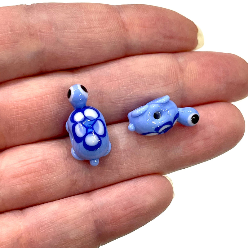 Charm tortue en verre de Murano fait à la main