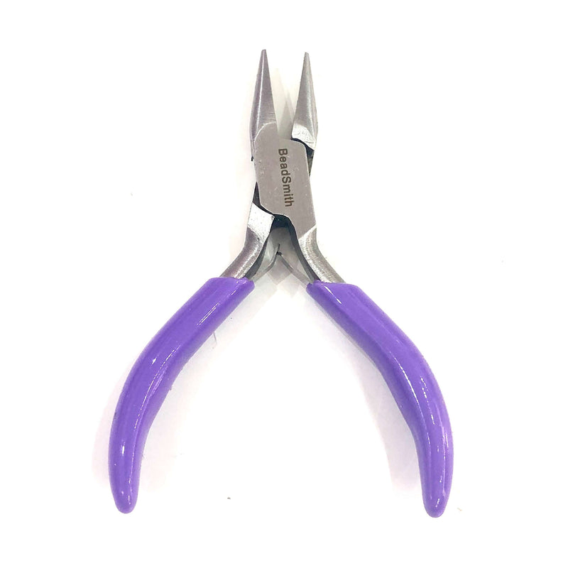 4 Piece Mini Plier Set With Purple Handles, Beadsmith Plier Set