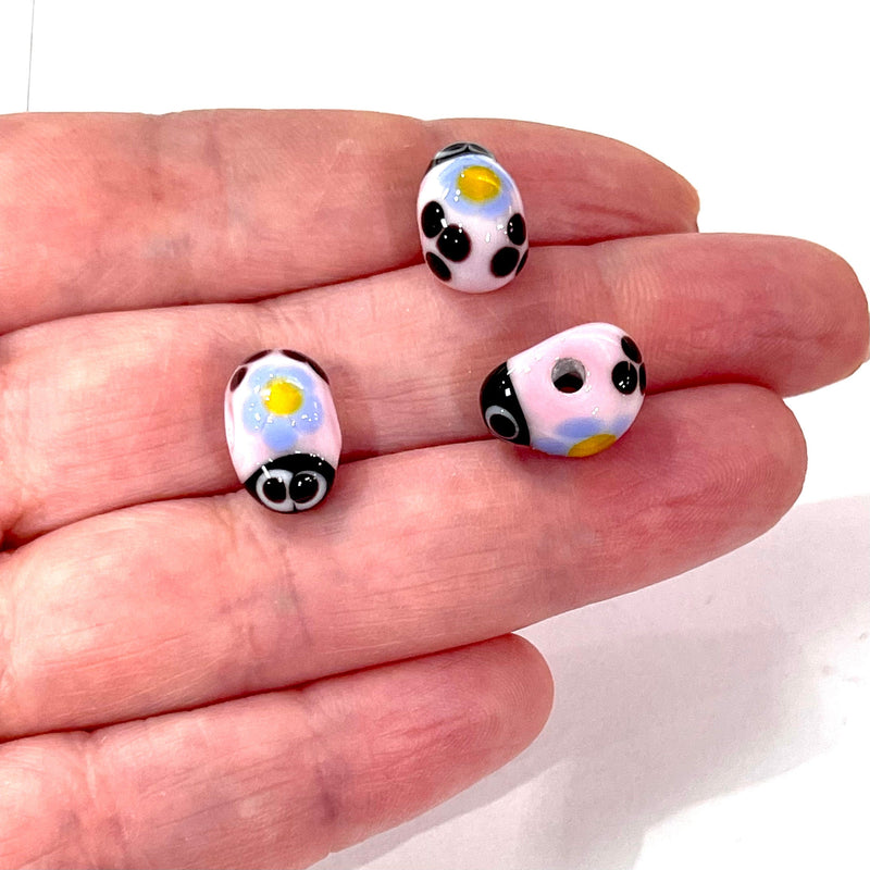 Hand Made Murano Glass Ladybird Charm