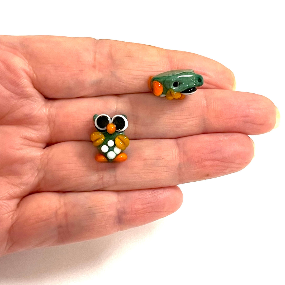 Hand Made Murano Glass Owl Charm