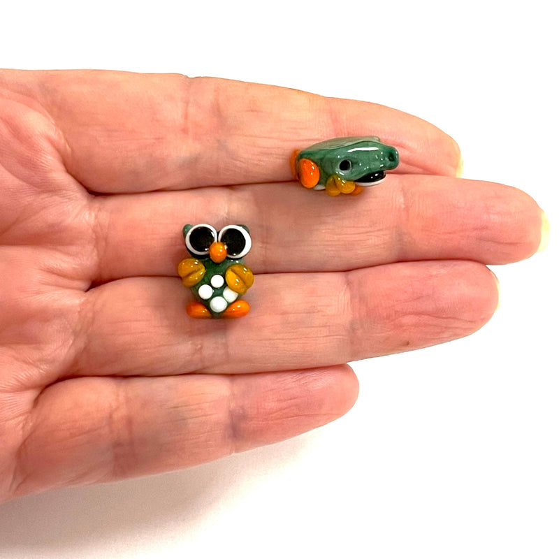 Hand Made Murano Glass Owl Charm