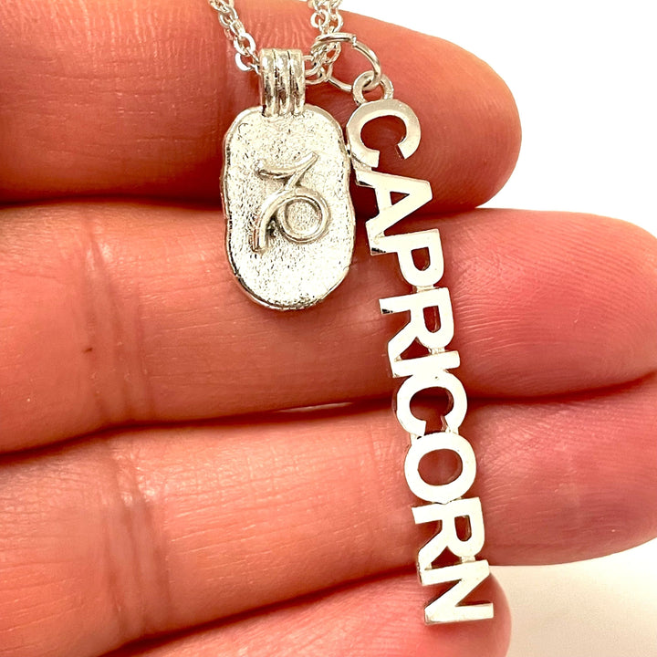 Silver Plated Brass Zodiac Horoscope Sign, Constellation Medallion Pendant,Celestial Astrology Charm-Chain&amp;Jump Rings Not Included