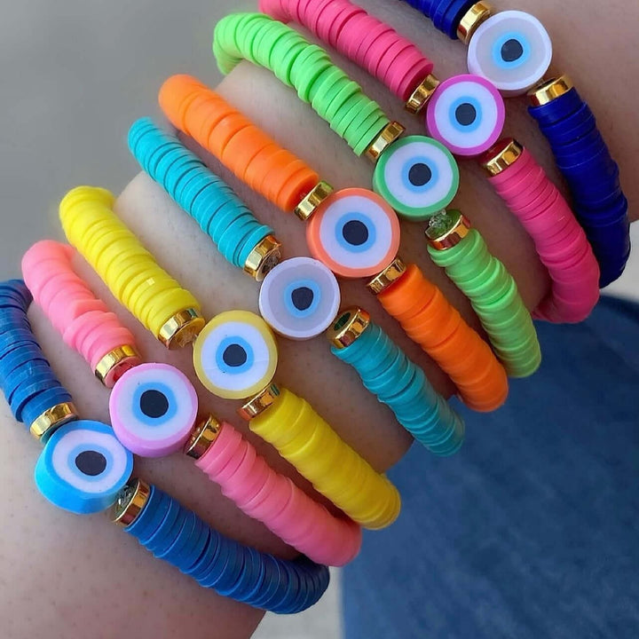 10mm Polymer Clay Round Sea Collection Beads,10 Beads in a Pack