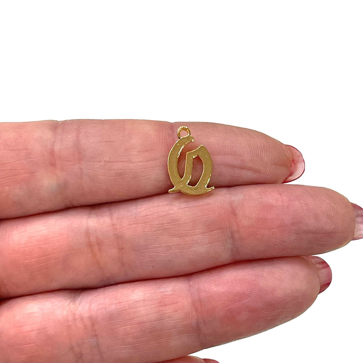 24Kt Gold Plated Initial Charms