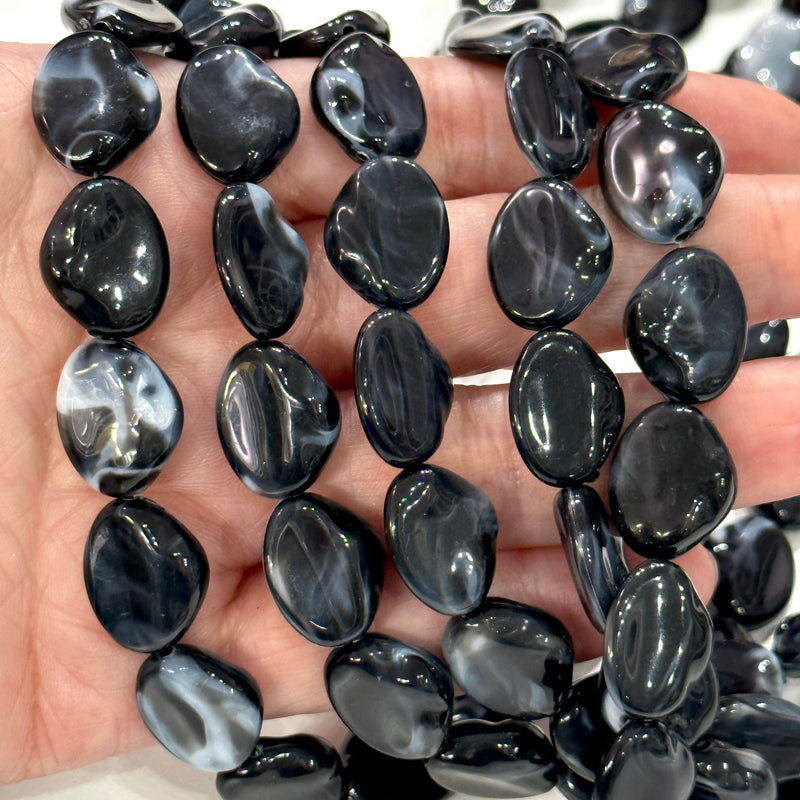Perles de pépites acryliques géantes