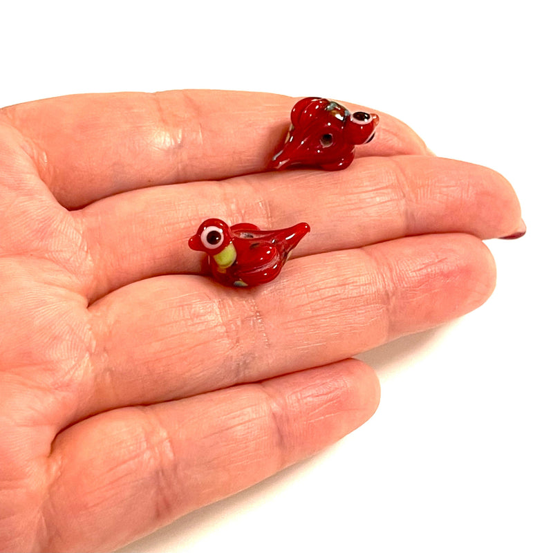 Hand Made Murano Glass Bird Charm