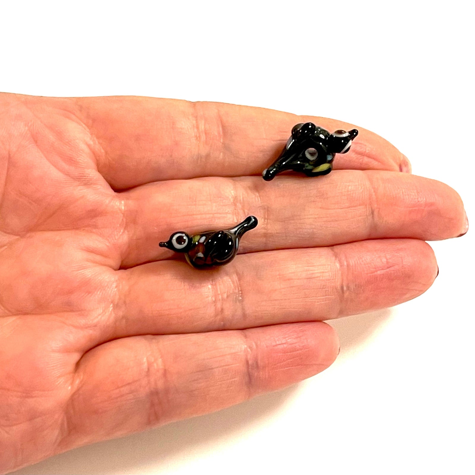 Hand Made Murano Glass Bird Charm