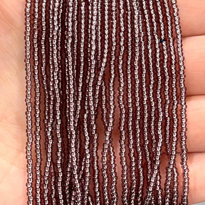 Preciosa Seed Beads 11/0 -27010-Light Amethyst Silver Lined -PRCS11/0-13