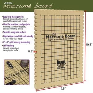 Beadsmith Macrame Board
