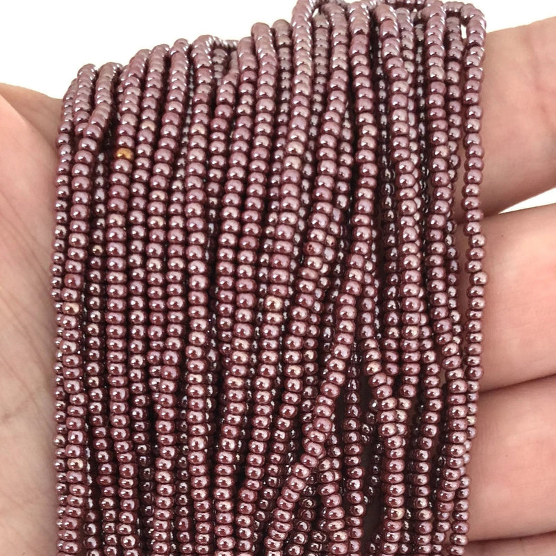 Preciosa Seed Beads 11/0 18600 Opaque Brown Tango-PRCS11/0-30