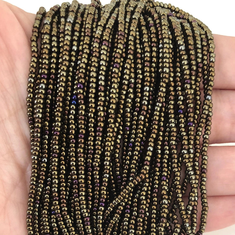 Preciosa Seed Beads 11/0 -59115 Brown Iris-PRCS11/0-77
