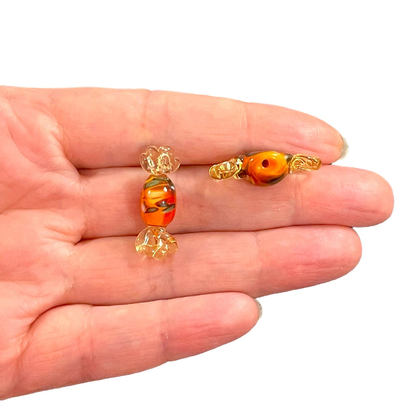 Hand Made Murano Glass Candy Charm