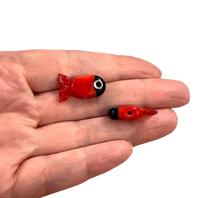 Hand Made Murano Glass Fish Charm