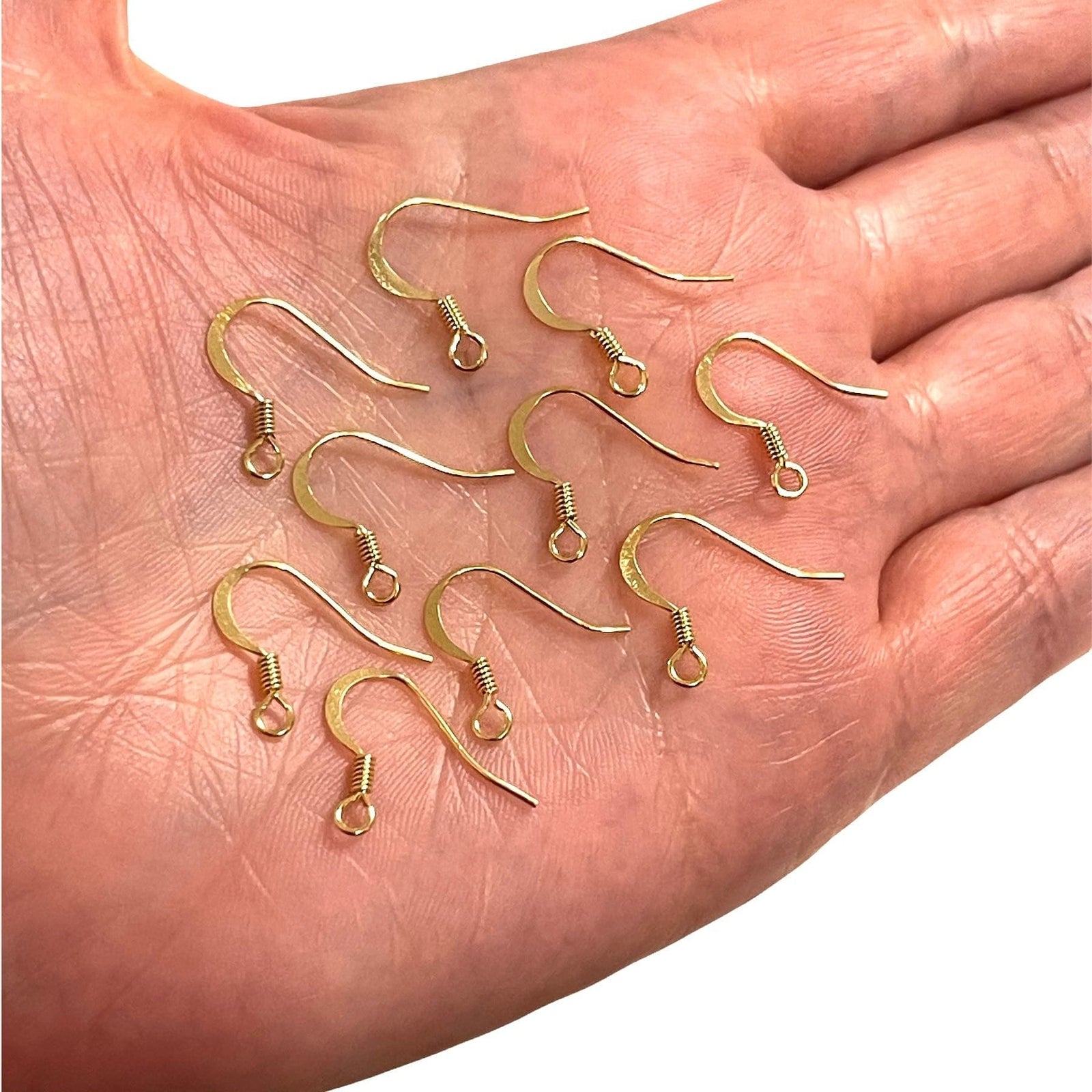 24Kt Gold Plated Earring Hooks, Earring Wires