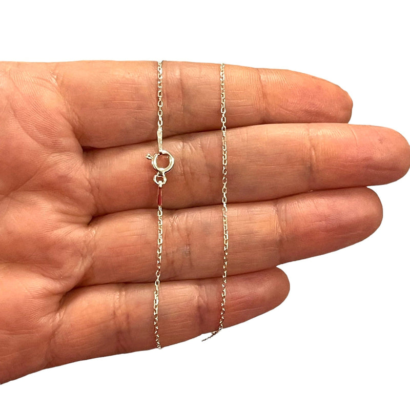 Sterling Silver Ready Necklace, 40cm 925 Sterling Silver Necklace