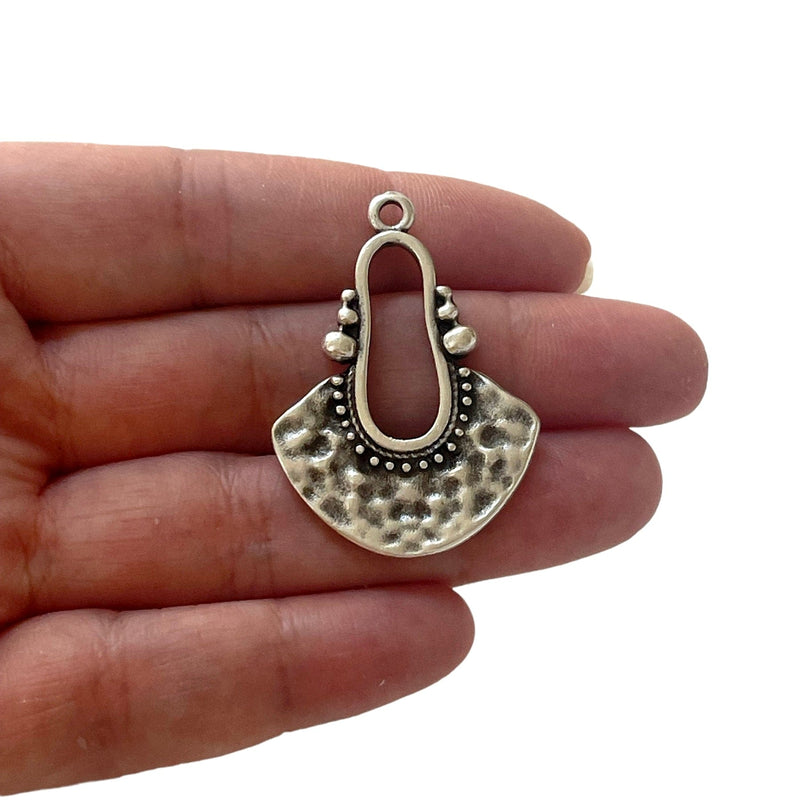 Antique Silver Plated Authentic Pendant