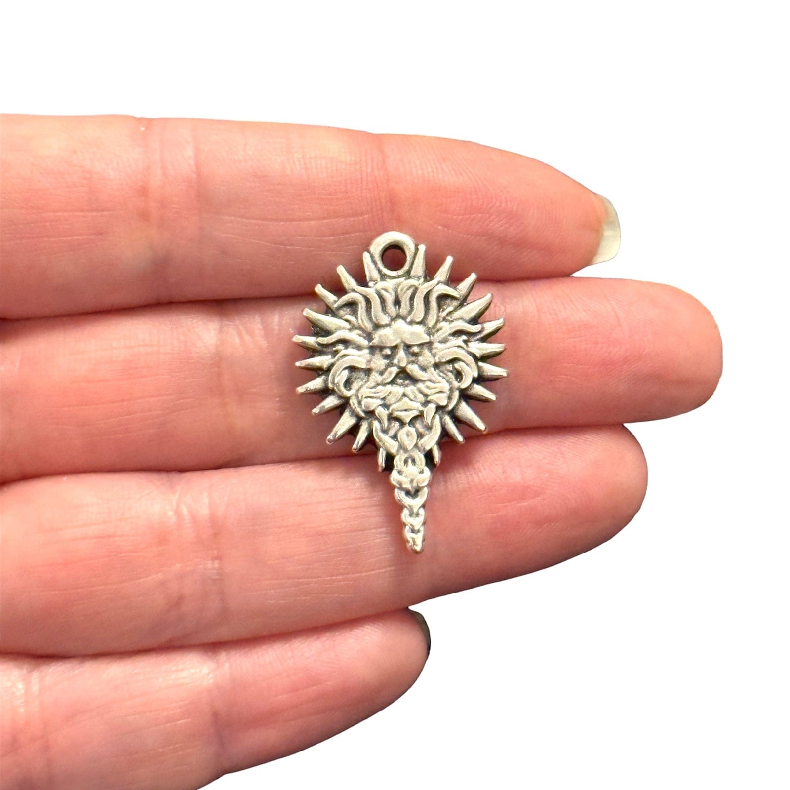 Antique Silver Plated Ancient Greek Mythology Charm