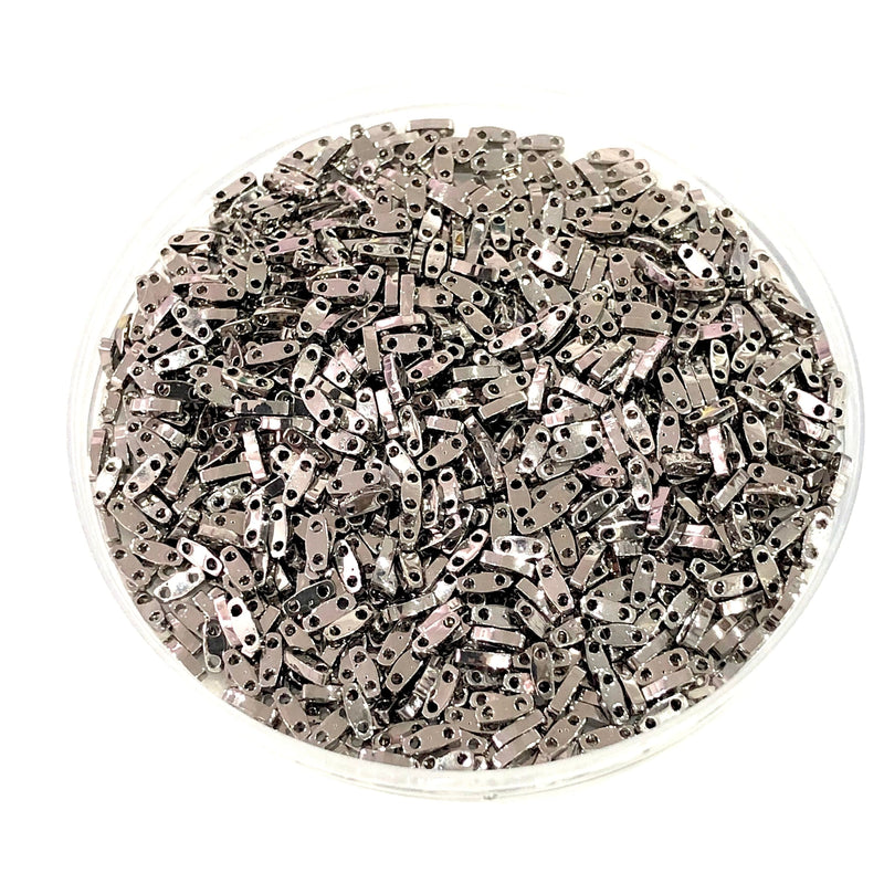 Miyuki Quarter Tila Beads 0190 Nickel Plated,