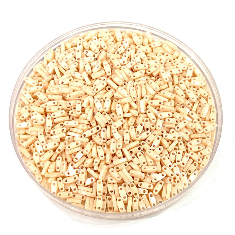 Miyuki Quarter Tila Beads 0593 Light Caramel Ceylon,