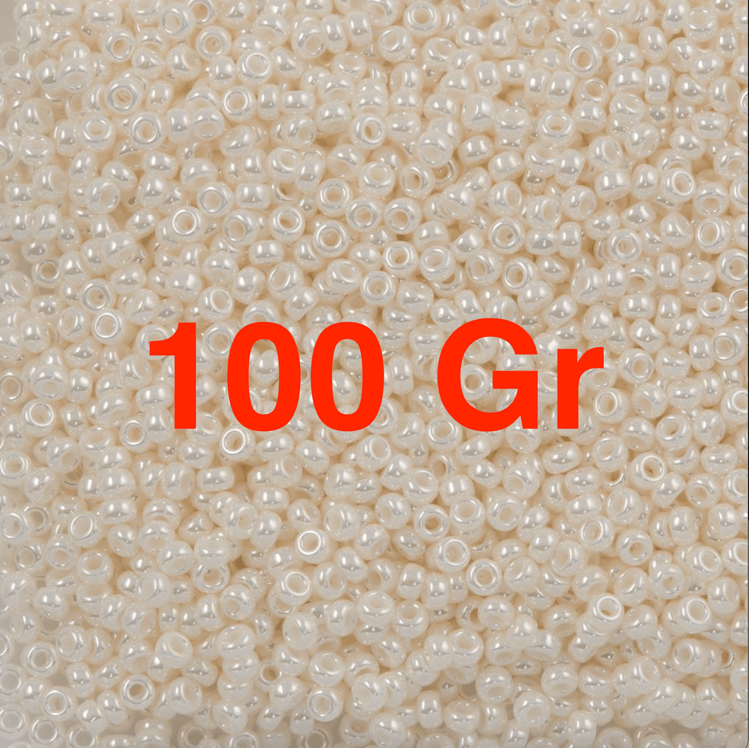 Miyuki Seed Beads 6/0 Antique Ivory Pearl Ceylon 0592