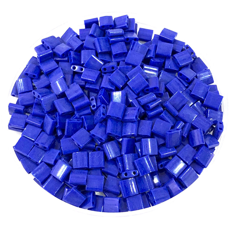 Miyuki Tila Beads TL0414 Opaque Cobalt,