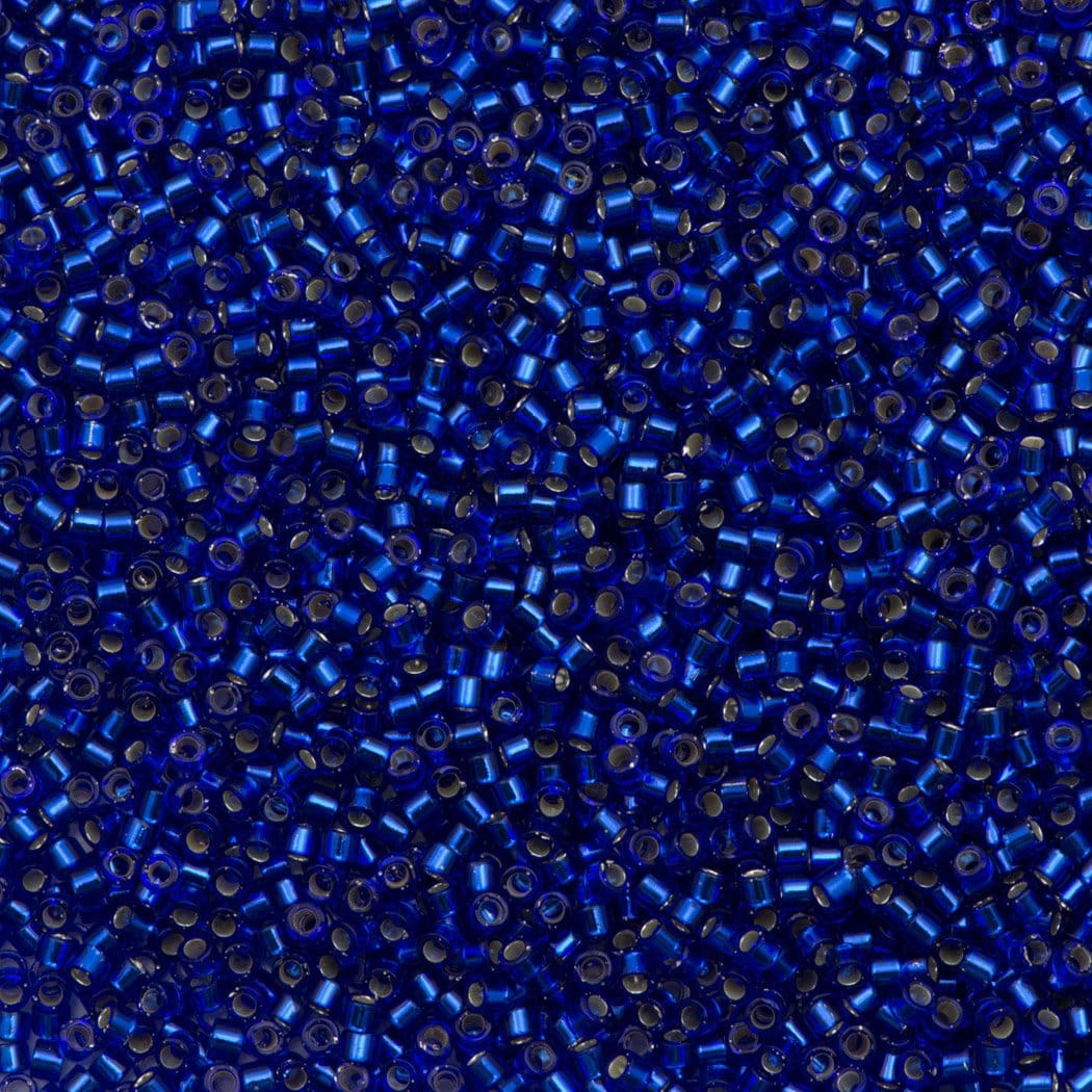 DB0047 Silver Lined Cobalt, Miyuki Delica 11/0